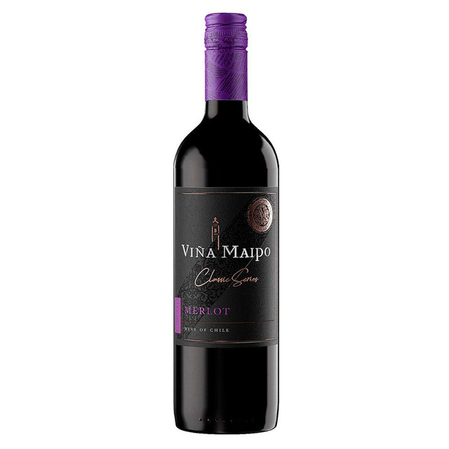 VINO TINTO VIÑA MAIPO MERLOT 750ML - Vinosylicores.com