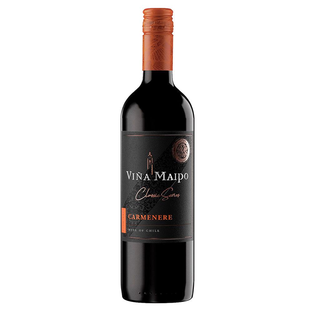 VINO TINTO VIÑA MAIPO CARMENERE 750ML - Vinosylicores.com