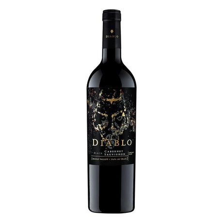 VINO TINTO DIABLO BLACK CABERNET SAUVIGNON 750 ML - Vinosylicores.com