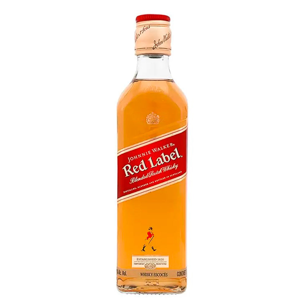 WHISKY JOHNNIE WALKER RED LABEL BLENDED SCOTCH 375 ML