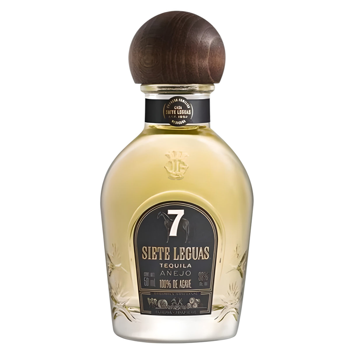 Mini Tequila 7 Leguas Añejo 50ml