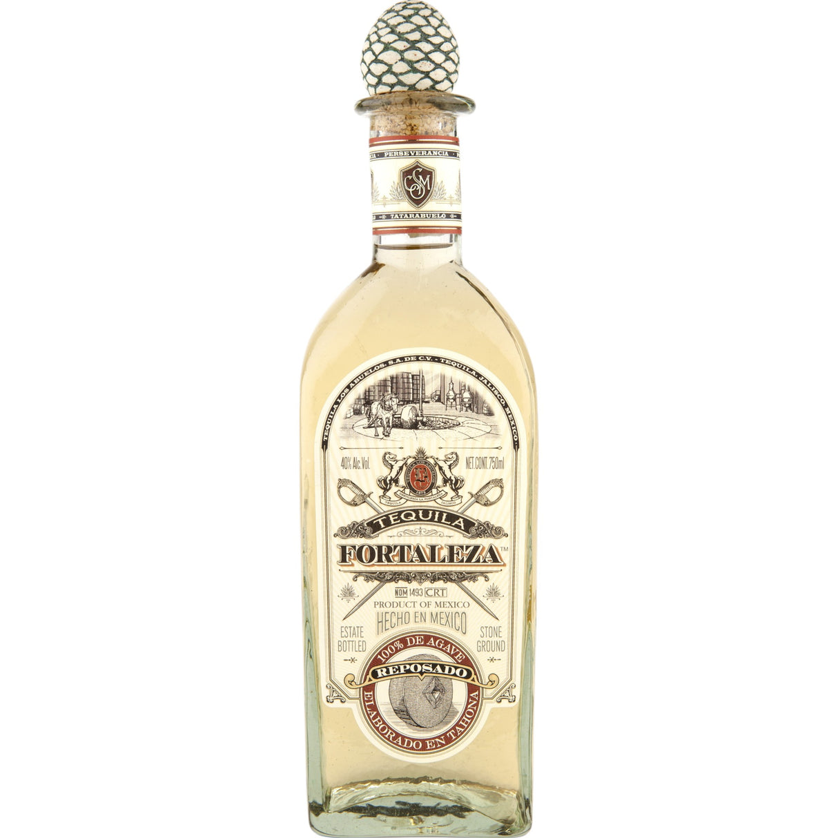 Tequila Fortaleza Reposado 750ml