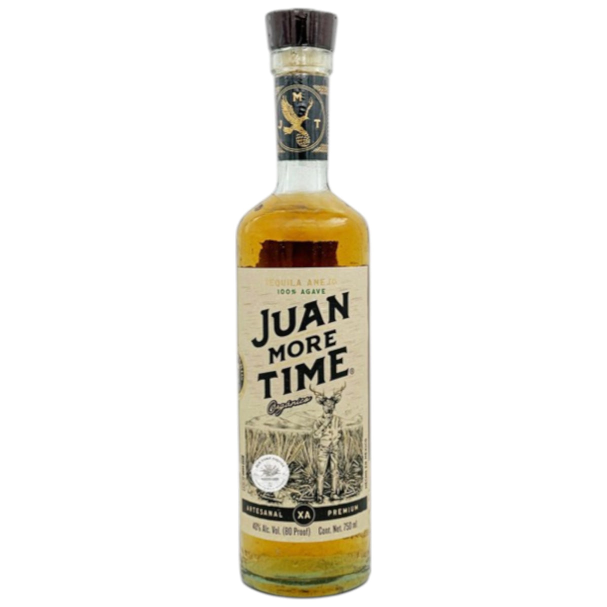 Tequila Juan More Time Añejo Organico 750ml