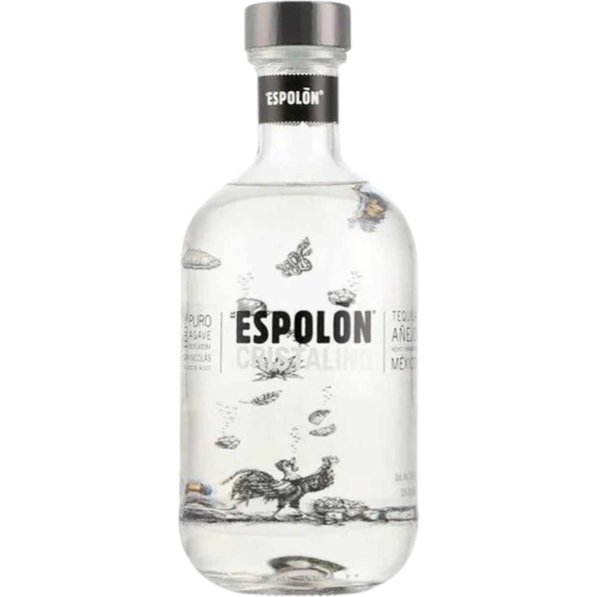 Espolon Cristalino Añejo Tequila 750ml