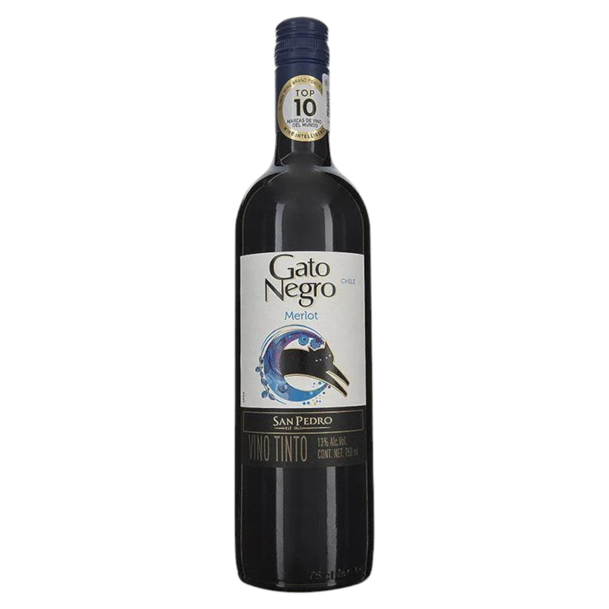 Black Cat Merlot Red Wine 750ml
