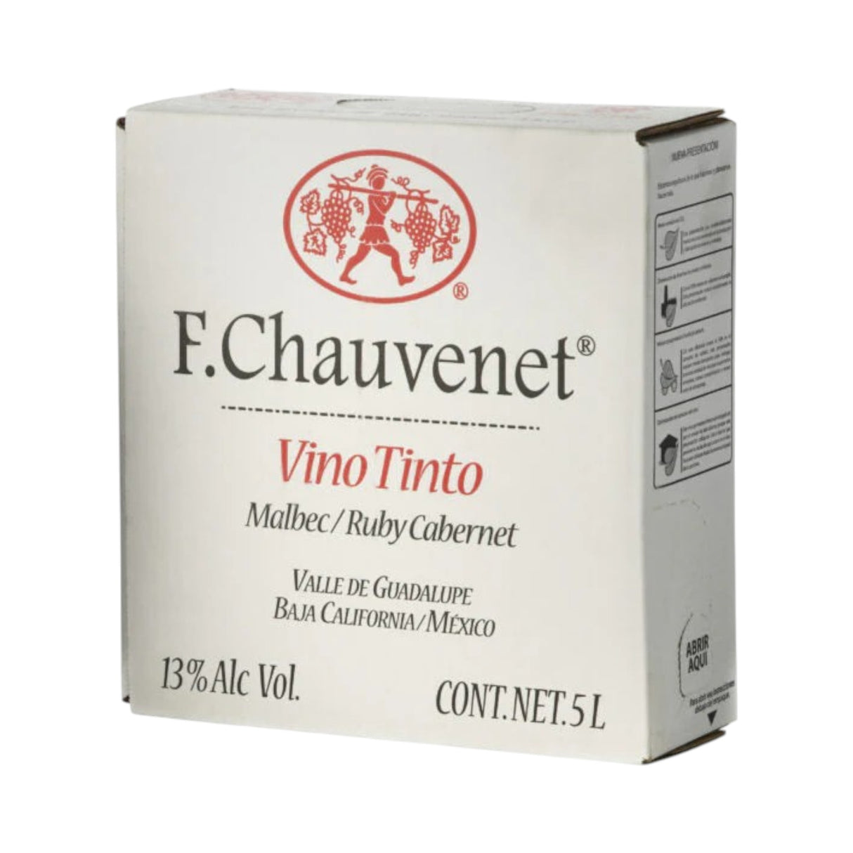 Chauvenet Red Wine Bag 500ml