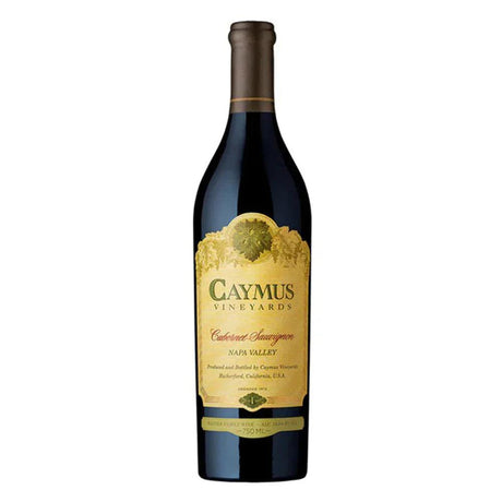 VINO TINTO CAYMUS CABERNET SAUVIGNON 750ML - Vinosylicores.com