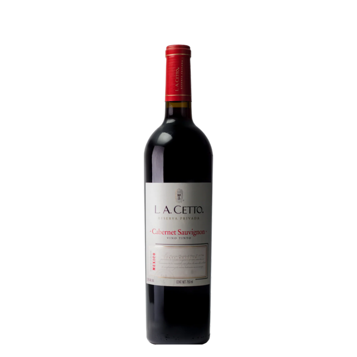 VINO TINTO L.A. CETTO CABERNET RESERVA PRIVADA 750ML