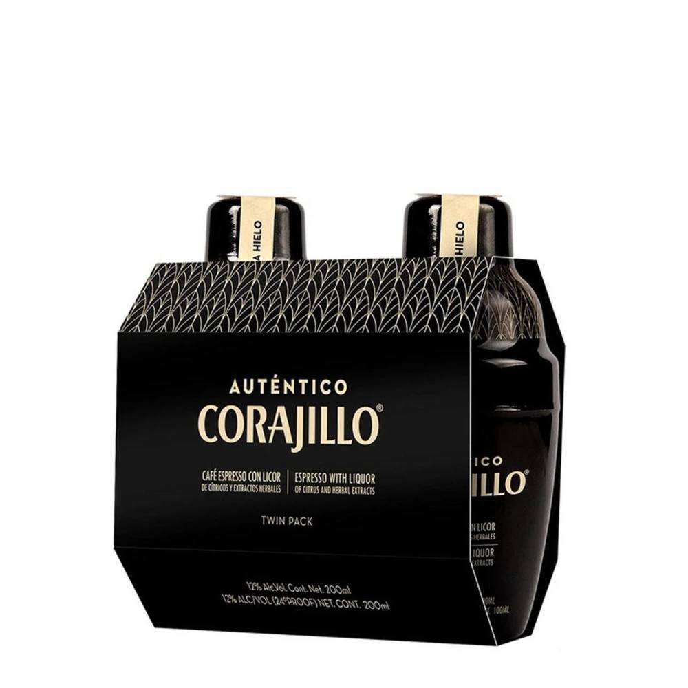 BEBIDA AUTENTICO CORAJILLO DUO PACK 200ML