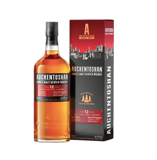 WHISKY AUCHENTOSHAN 12 AÑOS 700ML