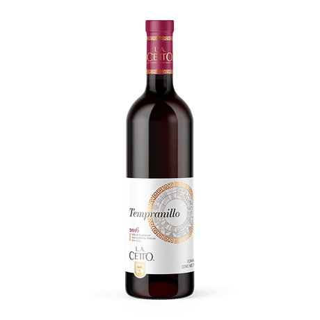 VINO TINTO L.A. CETTO TEMPRANILLO 750ML - Vinosylicores.com