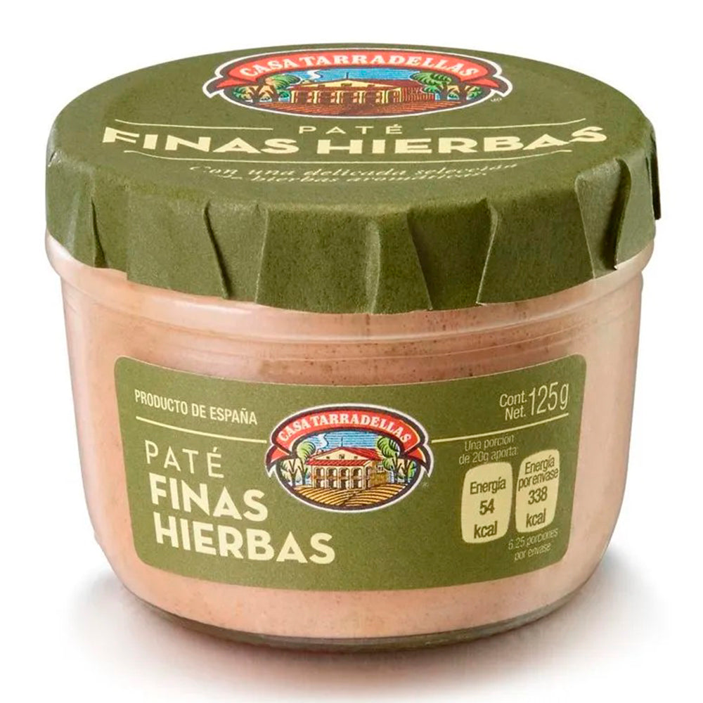 PATE DE FINAS HIERBAS TARRADELLAS 125