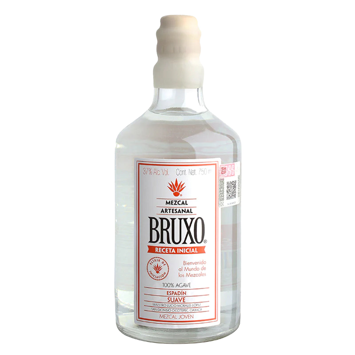 MEZCAL JOVEN 100% BRUXO RECETA INICIAL 750ML