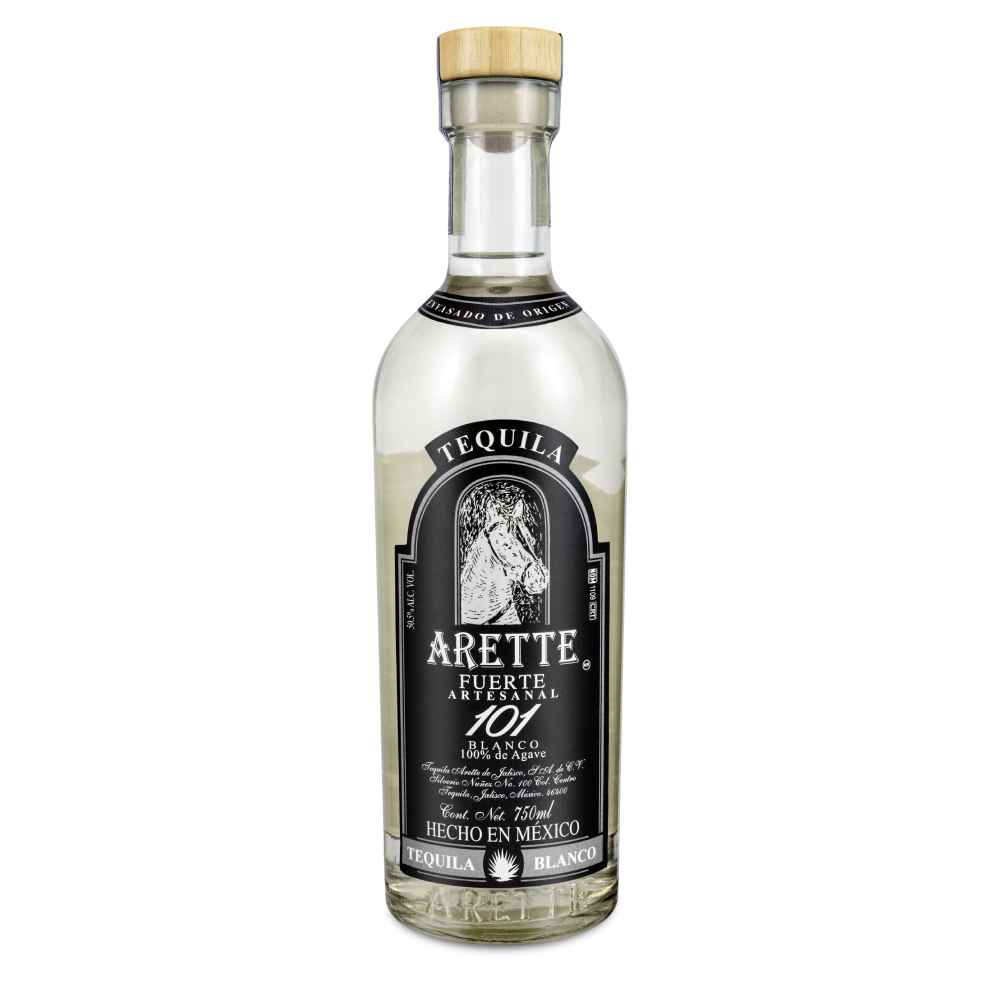 TEQUILA ARETTE ARTESANAL FUERTE 101 BLANCO 750ML