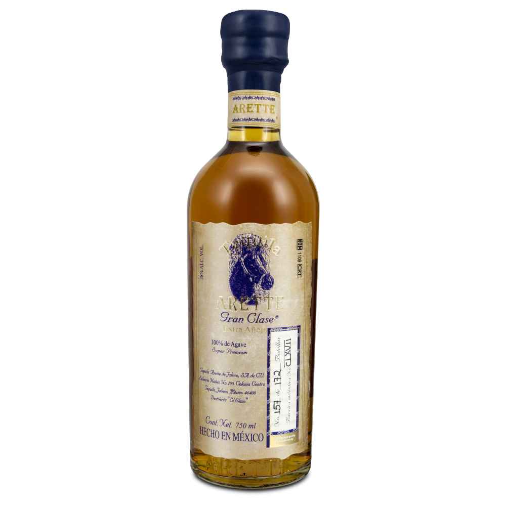 TEQUILA ARETTE GRAN CLASE EXTRA AÑEJO 750ML