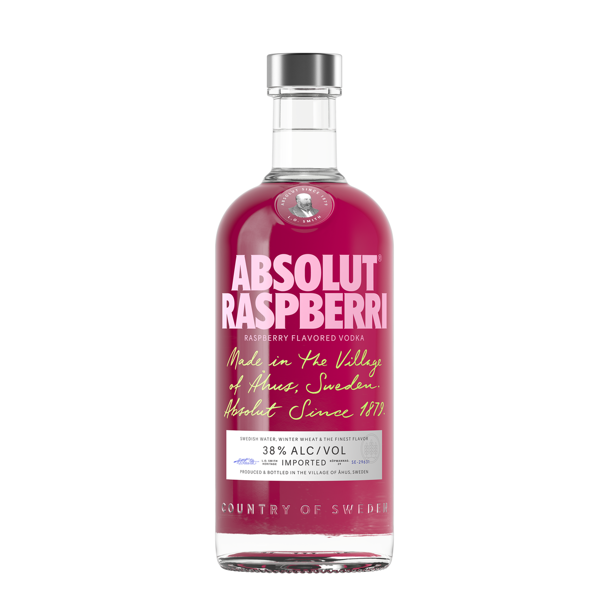 VODKA ABSOLUT RASPBERRY 750ML