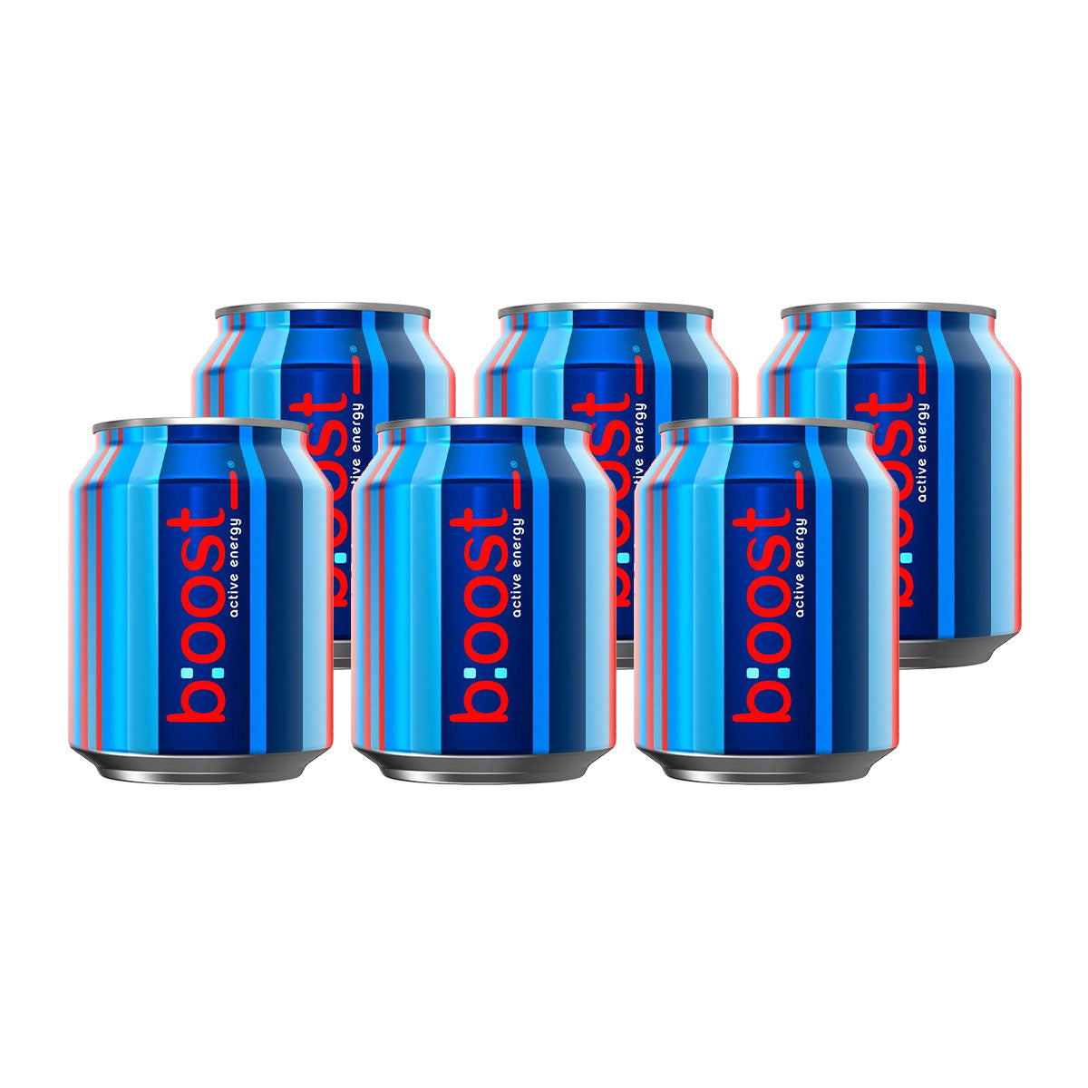 PACK DE 6 BEBIDA ENERGIZANTE BOOST 235 ML