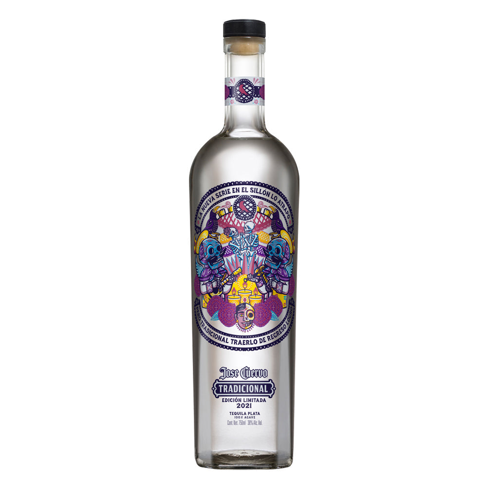 TEQUILA CUERVO TRADICIONAL CALAVERA PLATA 750ML