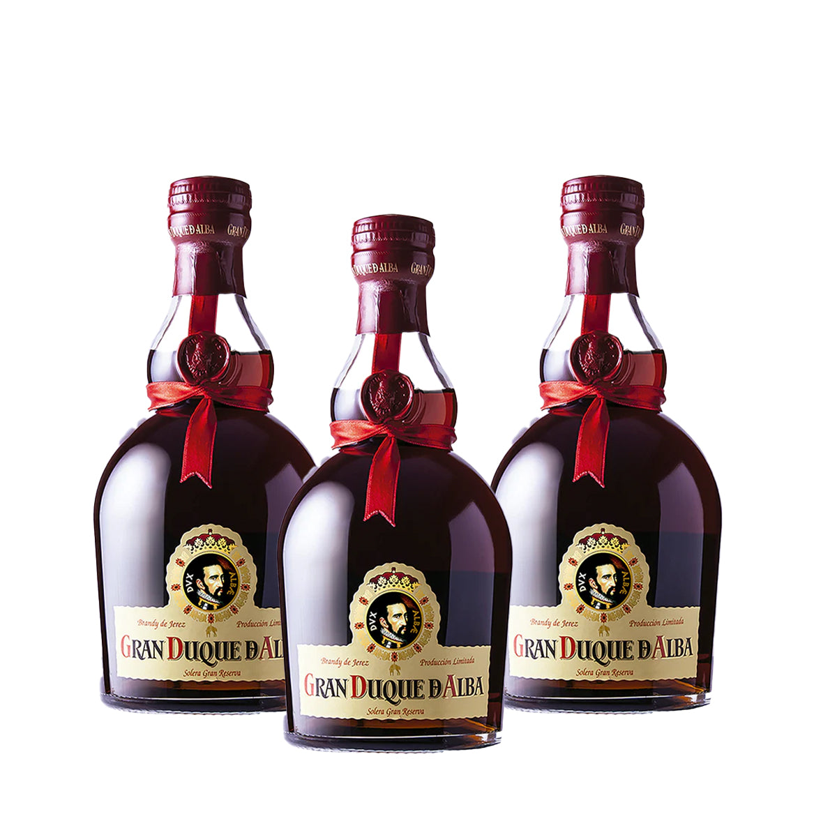 PACK DE 3 BRANDY GRAN DUQUE DE ALBA 700ML