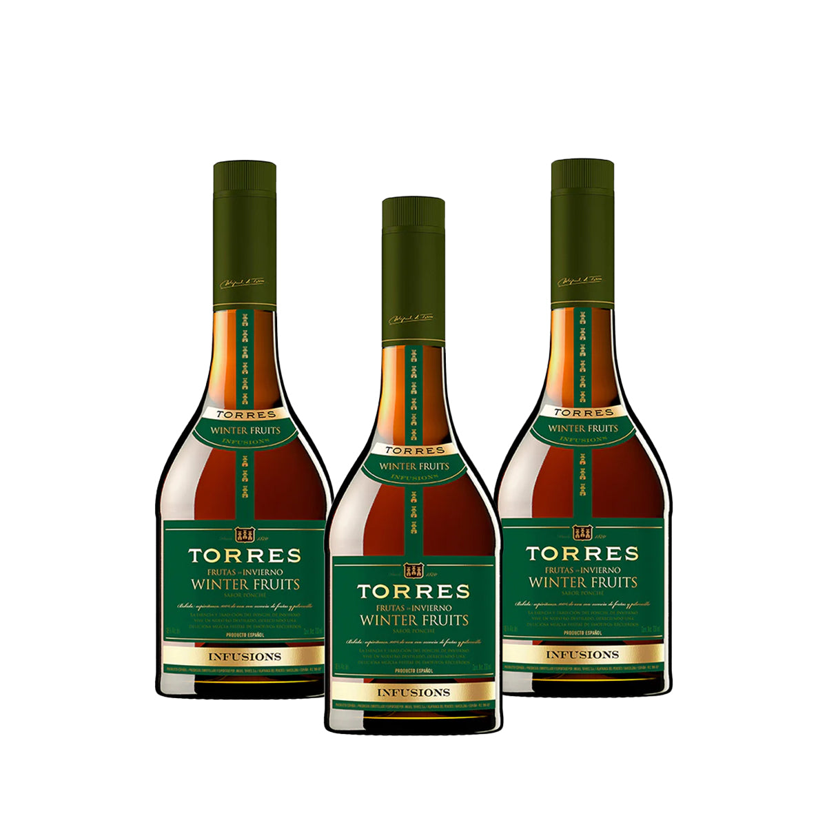 PACK DE 3 BRANDY ESP. TORRES WINTER FRUITS 700ML – Vinosylicores.com