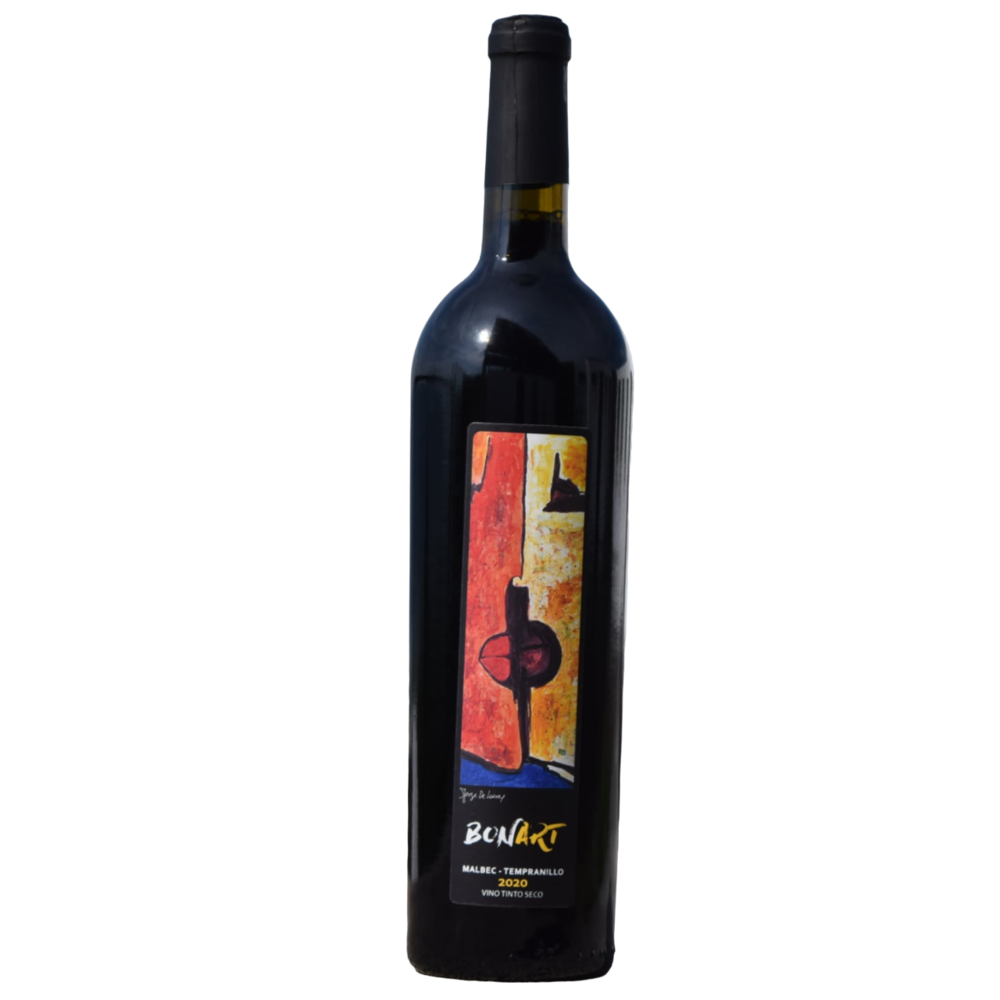 VINO TINTO BESO DE MEDIA NOCHE MALBEC TEMPRANILLO 750ML