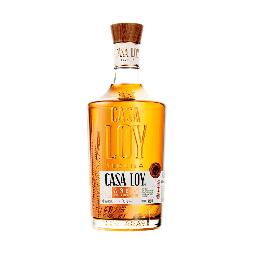 TEQUILA CASA LOY AÑEJO 750 C/P - Vinosylicores.com