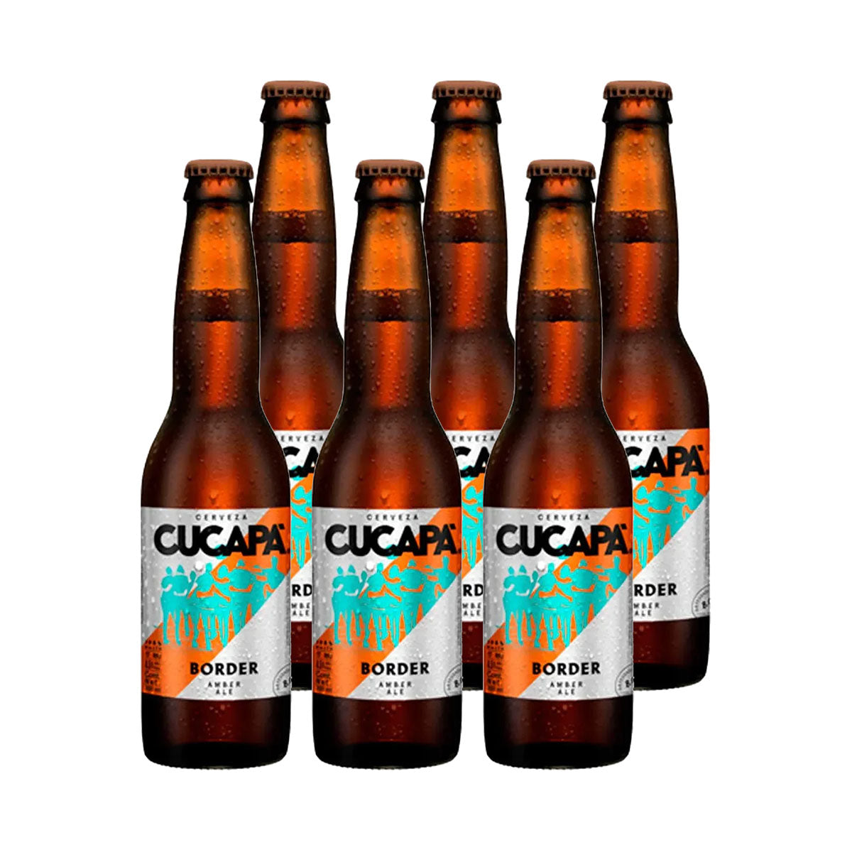 PACK DE 6 CERVEZA CUCAPA BORDER 355ML