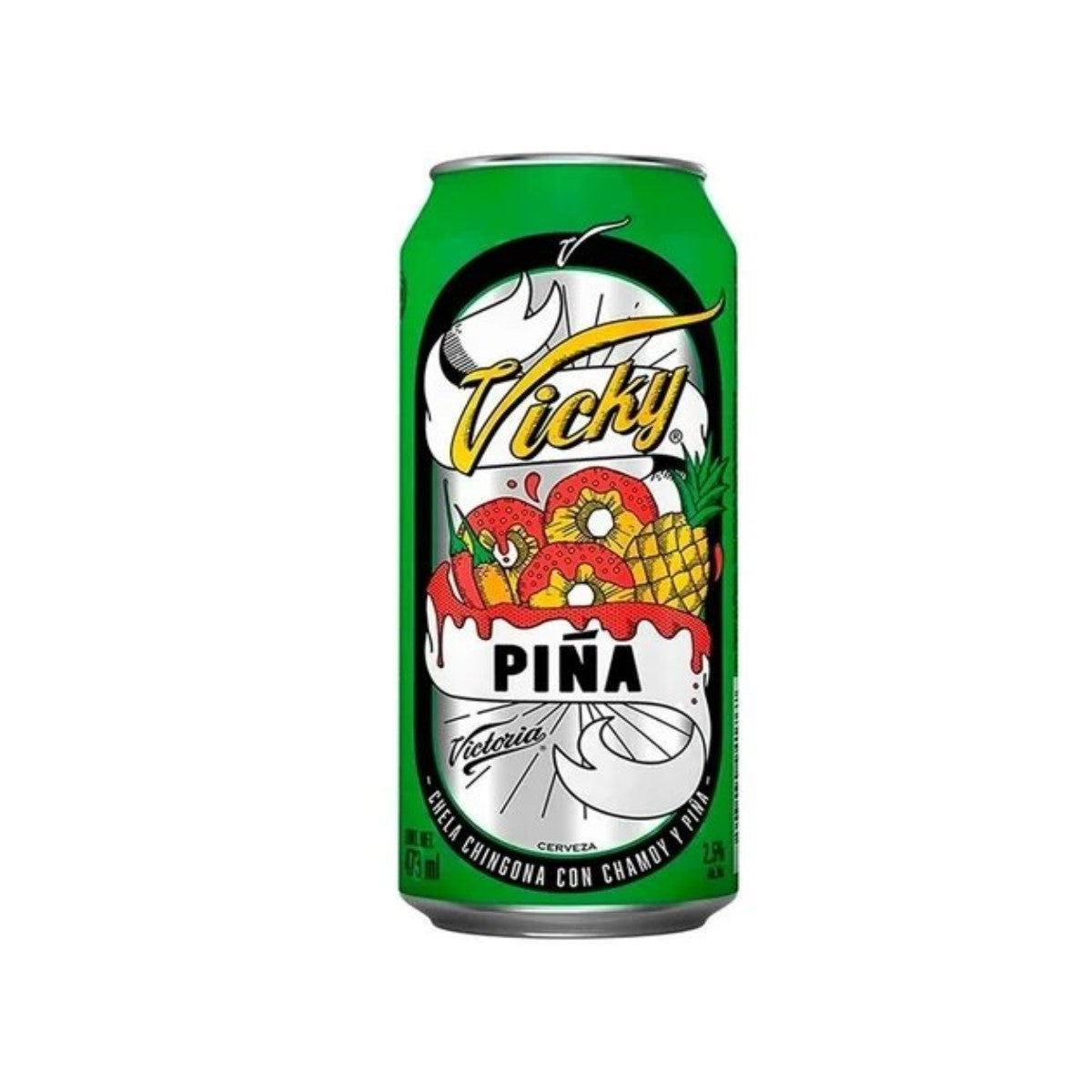 CERVEZA VICKY PIÑA 473ML