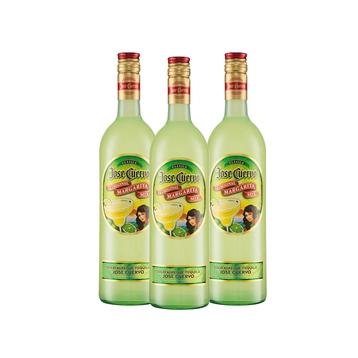 PACK 3 BOTELLAS COCKTAIL MARGARITA MIX 1L