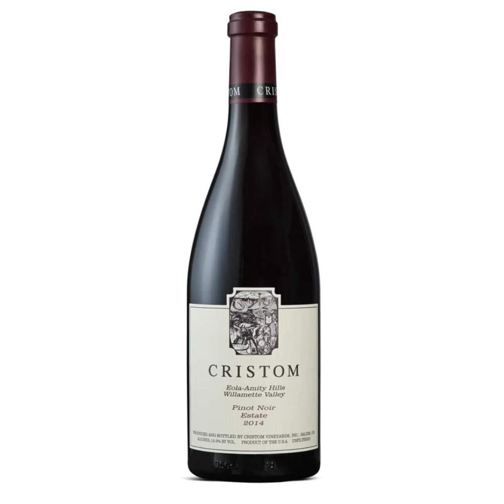 VINO TINTO CRISTOM WILLAMETTE VALLEY PINOT NOIR 750ML - Vinosylicores.com