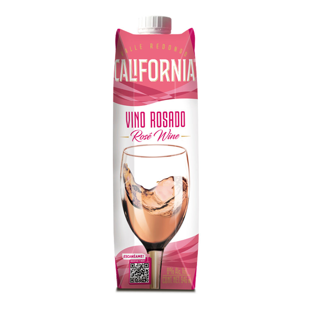 VINO ROSADO CALIFORNIA BLANC ZINFANDEL TETRA BRICK 946ML