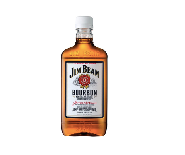 WHISKY JIM BEAM 4 AÑOS WHITE LABEL 375ML