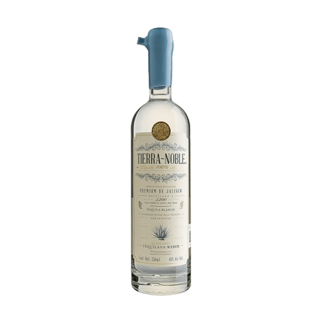 TEQUILA BLANCO 100% TIERRA NOBLE 750ML C/COPAS - Vinosylicores.com