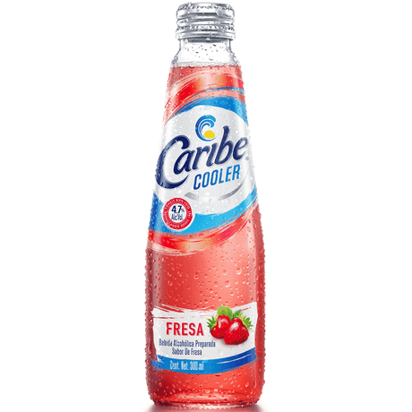 CARIBE COOLER FRESA 300ML - Vinosylicores.com