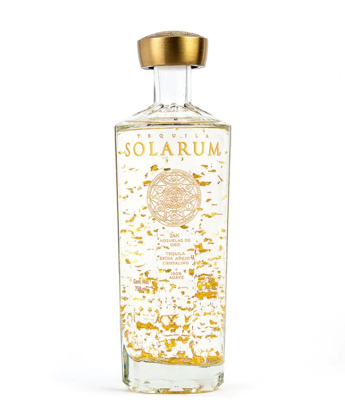 TEQUILA SOLARUM EXTRA AÑEJO CRISTALINO 750ML