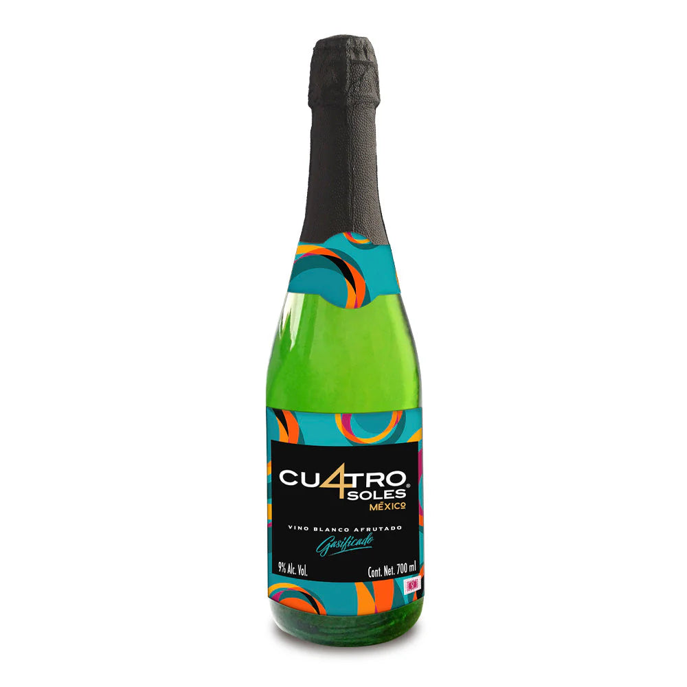 Cuatro Soles Brut Fruity Sparkling Wine 700ml