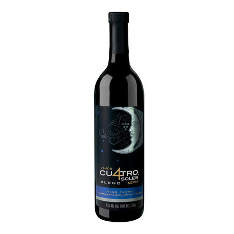 VINO TINTO CUATRO SOLES BLEND 750ML - Vinosylicores.com