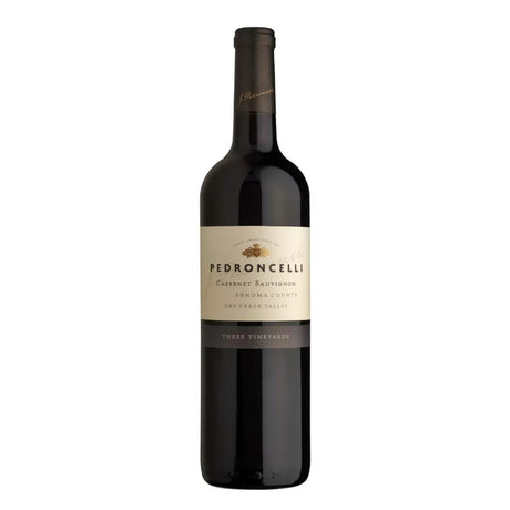 VINO TINTO PEDRONCELLI CABERNET SAUVIGNON 750 ML - Vinosylicores.com