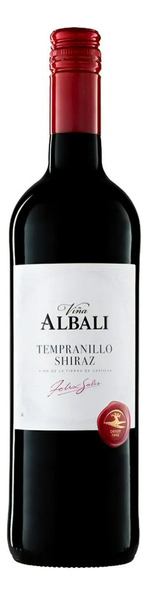 VINO TINTO VIÑA ALBALI TEMPRANILLO SHIRAZ 750 ML