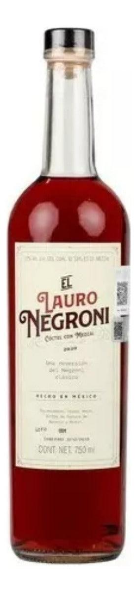 COCTEL EL LAURO NEGRONI 750 ML - Vinosylicores.com