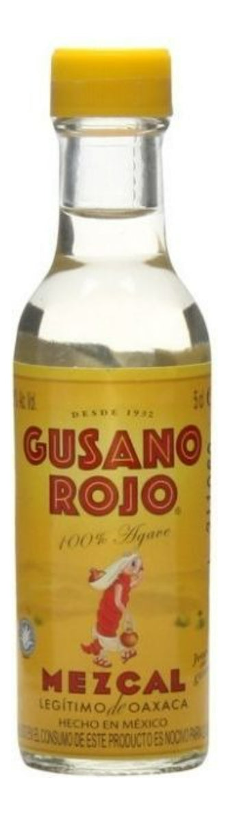 MEZCAL GUSANO ROJO MINI 50 ML