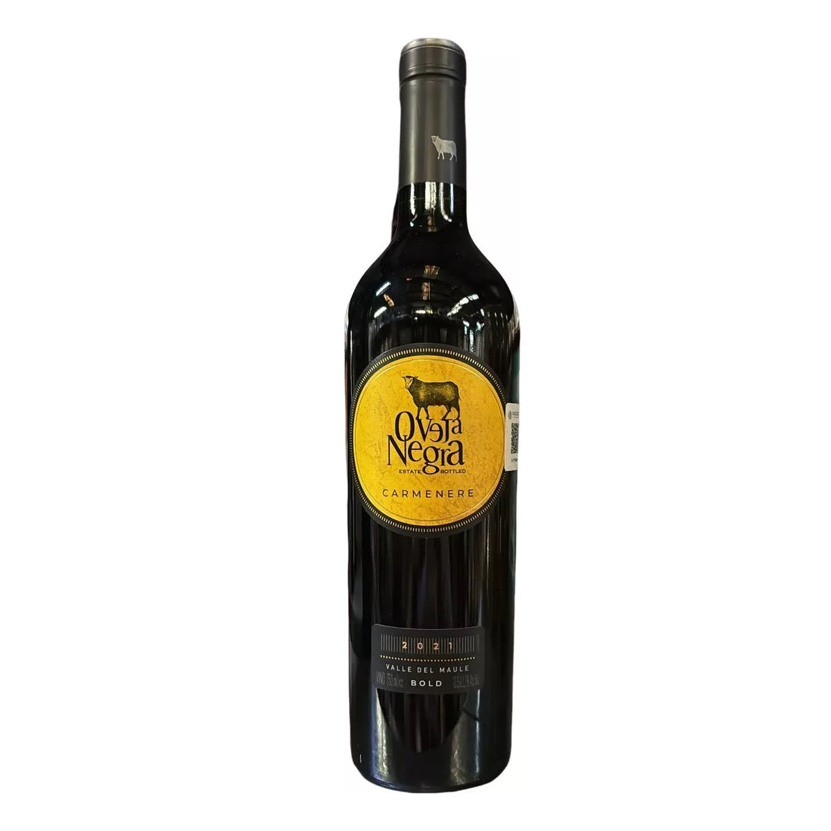 VINO TINTO OVEJA NEGRA BOLD CARMENERE 750 ML