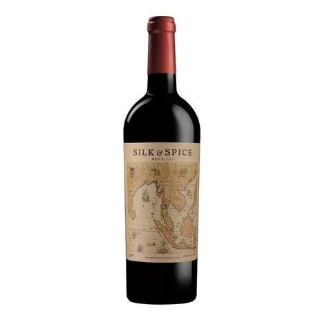 VINO TINTO SILK & SPICE RED BLEND 750 ML - Vinosylicores.com