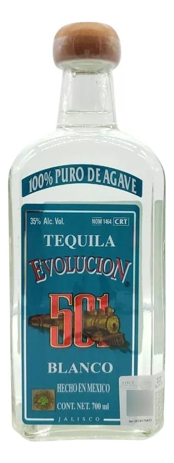 TEQUILA EVOLUCION 501 BLANCO 700 ML