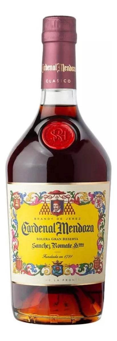 BRANDY CARDENAL DE MENDOZA GRAN RESERVA 700 ML C/P