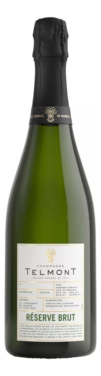 CHAMPAGNE TELMONT RESERVE BRUT 750 ML