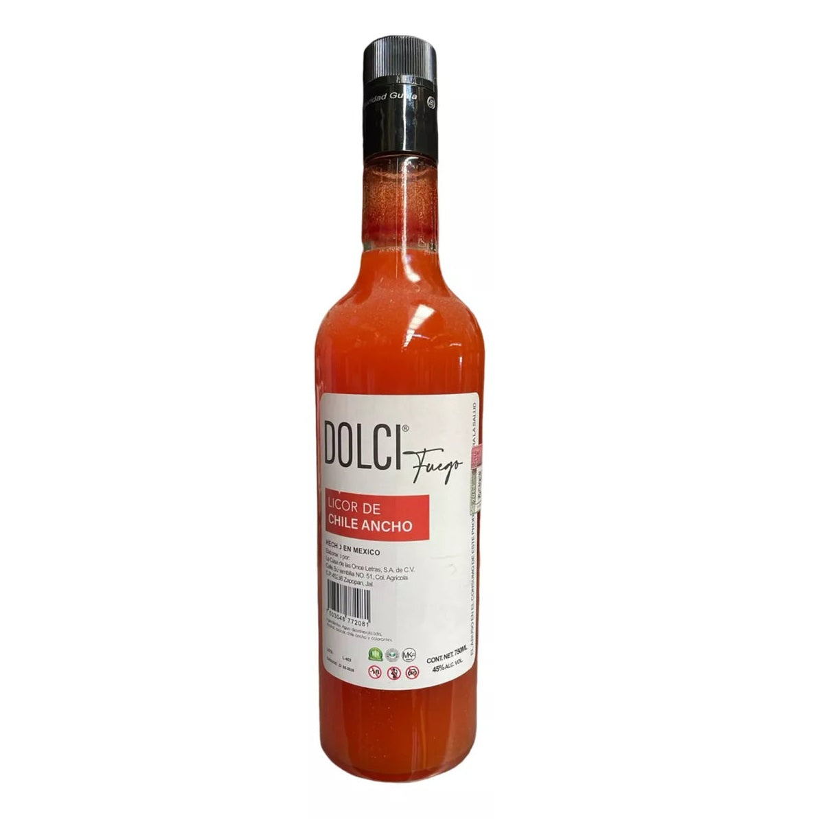 LICOR DE CHILE ANCHO DOLCI 750 ML