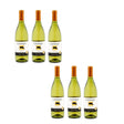 Pack De 6 Piezas De Vino Blanco Gato Negro Chardonnay 750 Ml - Vinosylicores.com