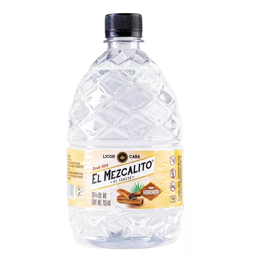 LICOR DE CAÑA EL MEZCALITO HORCHATA 750 ML