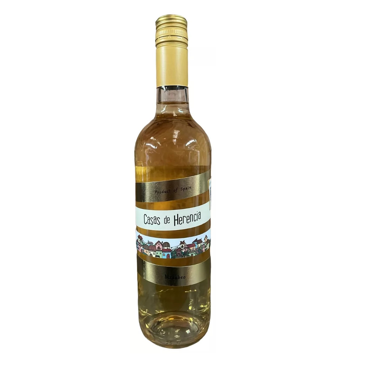 VINO BLANCO CASAS DE HERENCIA MACABEO 750 ML